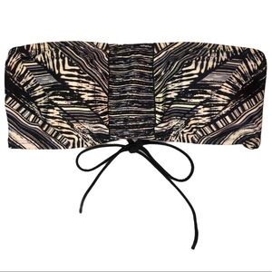 XHILARATION Bandeau Bikini Top